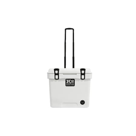 K2 - Summit Series 30 qt Summit with Wheels, White SW30W